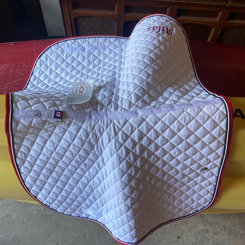Ogilvy saddle pad Large White